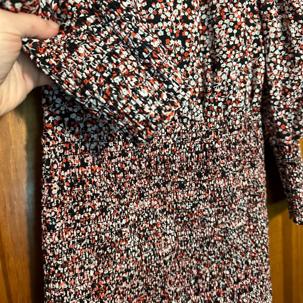 NEW Rebecca Minkoff Tabby Dress in Red Multi size XS - Picture 10 of 16